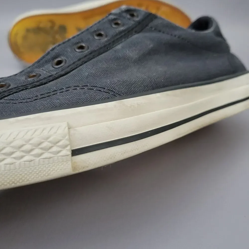 Converse x John Varvatos Chuck Taylor Laceless Slip-On Sneakers Men 9.5 Black - Picture 16 of 16
